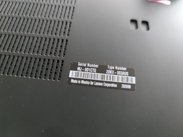 Новый ноутбук Thinkpad T490s