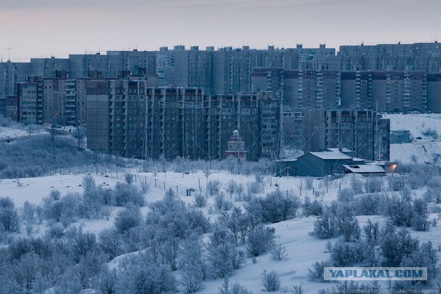 Зимний Мурманск
