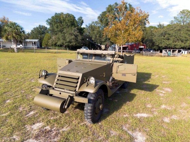1942 White M3A1 Scout Car. Автопятница №140