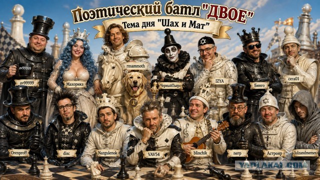 Двое, поэтический батл