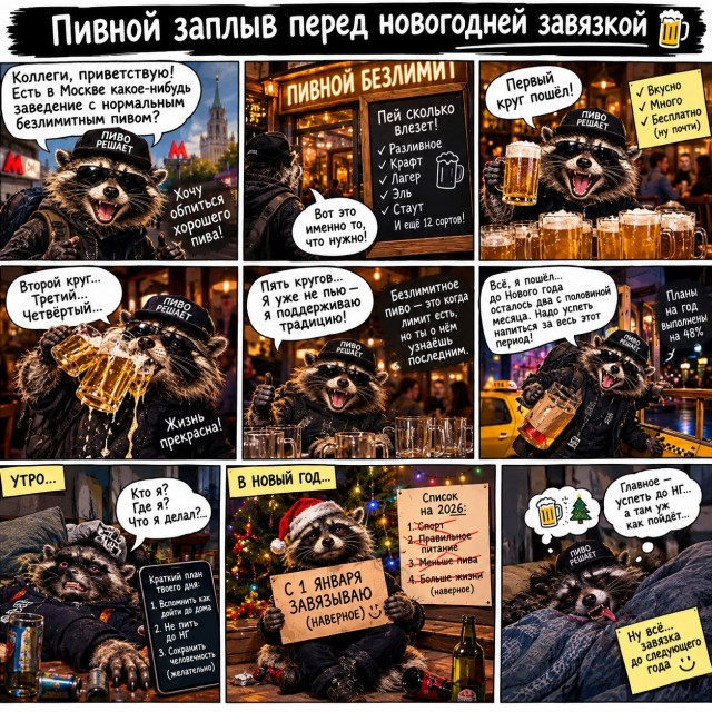 Пивнушку с безлимитным пивом в Москве посоветуйте.