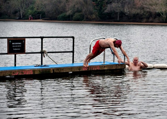 Рождественские купания имени Питера Пэна