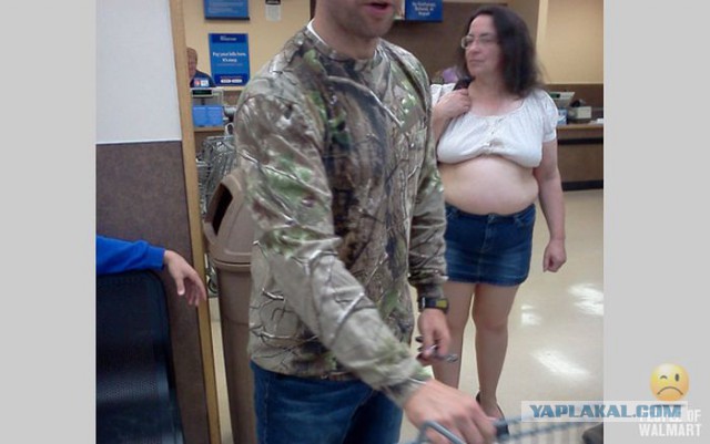 Смешные люди в Walmart