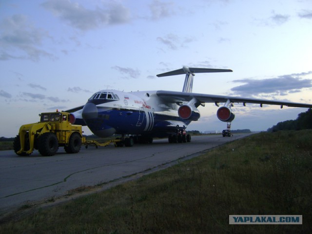 Производство самолётов Ил-76 и Ту-204