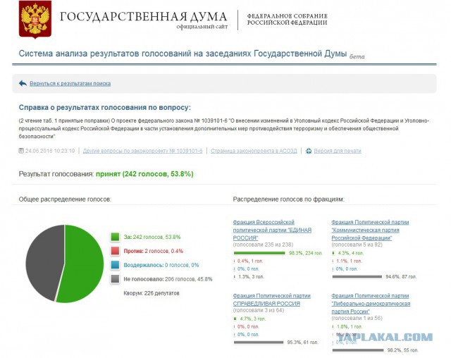Депутат Яровая — депутат которого никто не избирал
