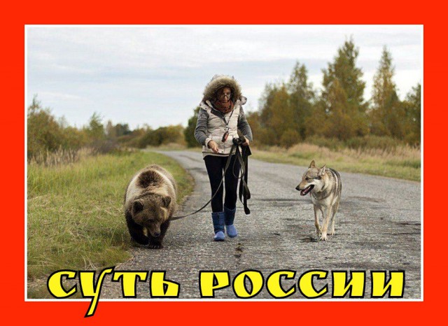 Вполне себе обычный день где-то в России...