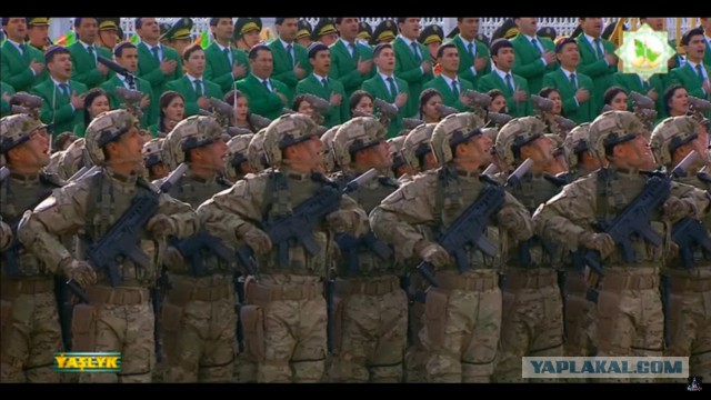 Новая парадная форма туркменских военных