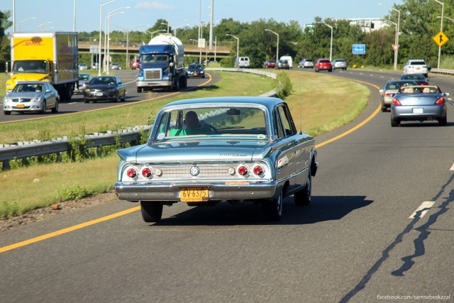 Старые автомобили на улицах Нью-Йорка - 27