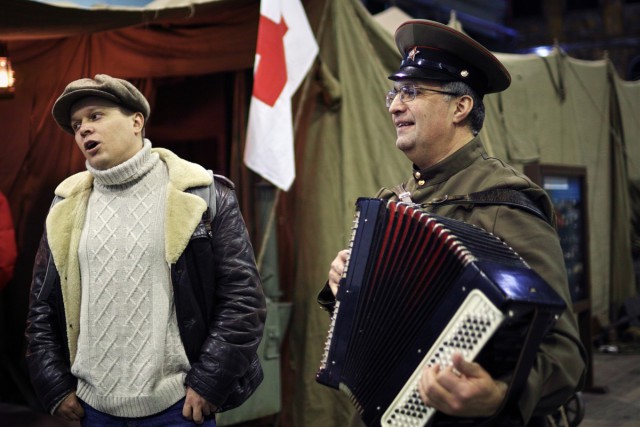 Выставка автотехники, ПО "Ленрезерв", СПб.