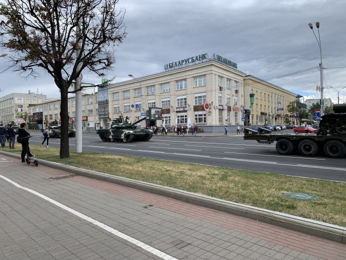 Военный парад в Вашингтоне ко Дню Независимости
