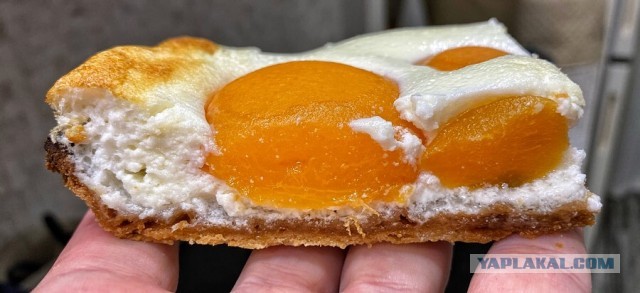 Абрикосово-творожные пирожные