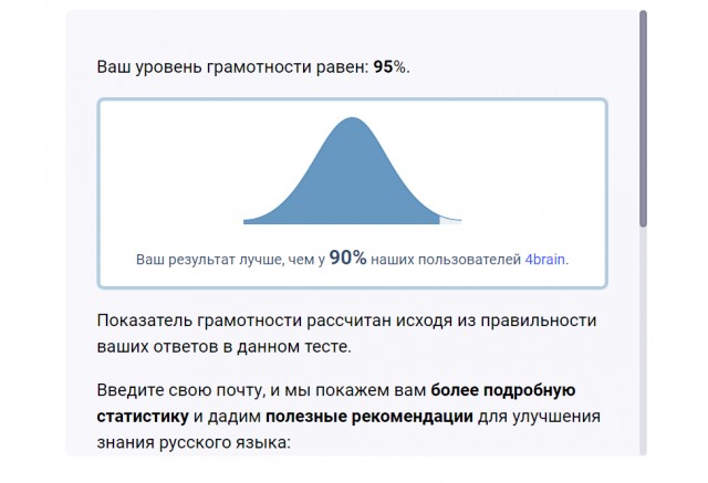 Тест на грамматику