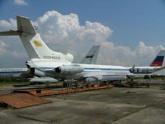 Уникальные газовые модификации Ту-154