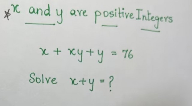 Задача из олимпиады по математике