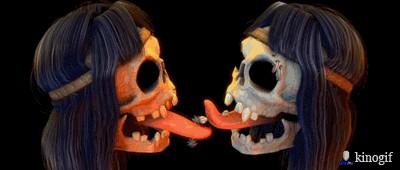 Художник запечатлел процесс секса в рентгеновских лучах