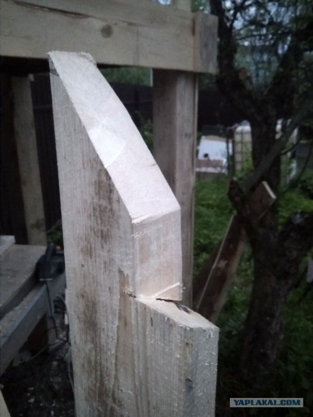 Строительство детского домика. Пошагово.