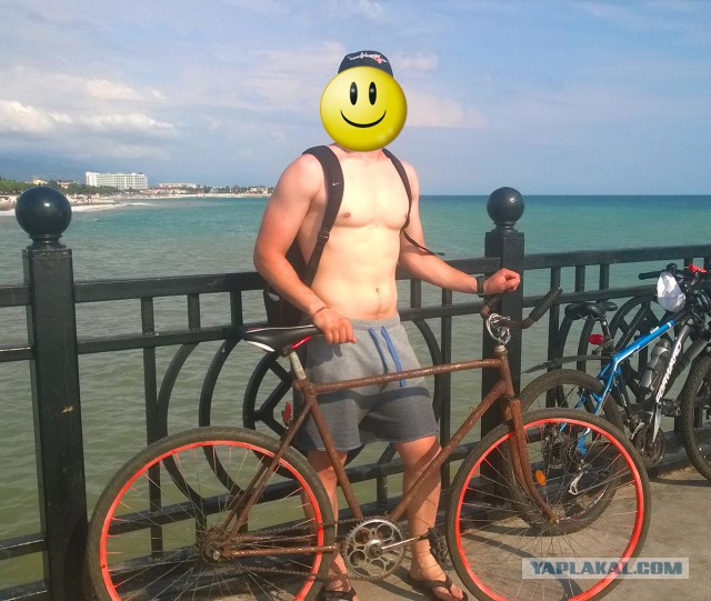 Сколхозил подсветку на обода велосипеда