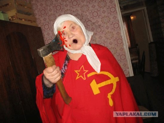 Фотожаба: Готовимся к первомаю