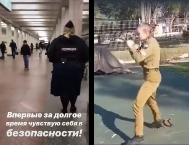 Серьёзная девочка! Попробуй такую обидеть :)