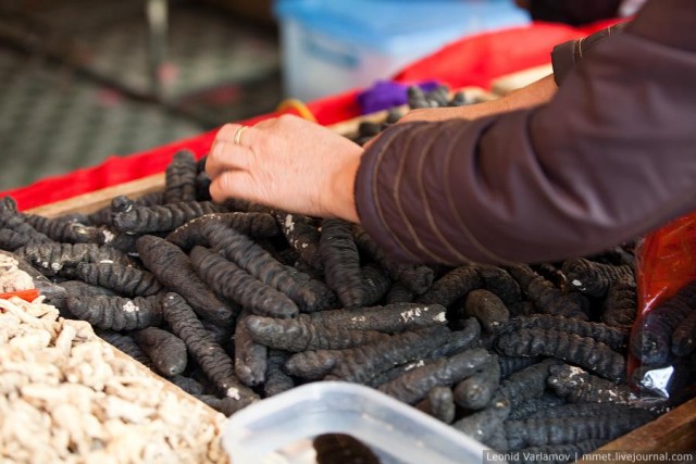 Продуктовый рынок в Гонконге
