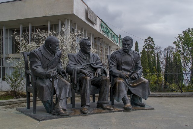 Южный берег Крыма, март 2023