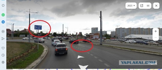 Не умеет "ездить по кольцу" еще и ведет себя так