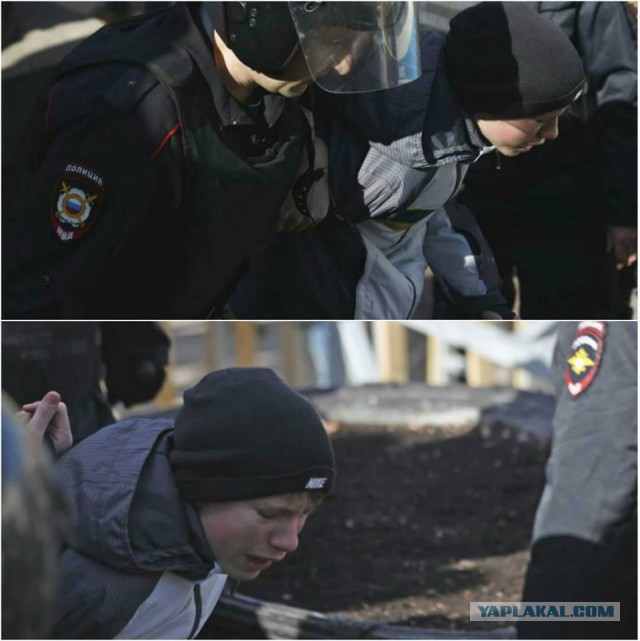 Задержания происходят на антикоррупционных акциях «Он нам не Димон»