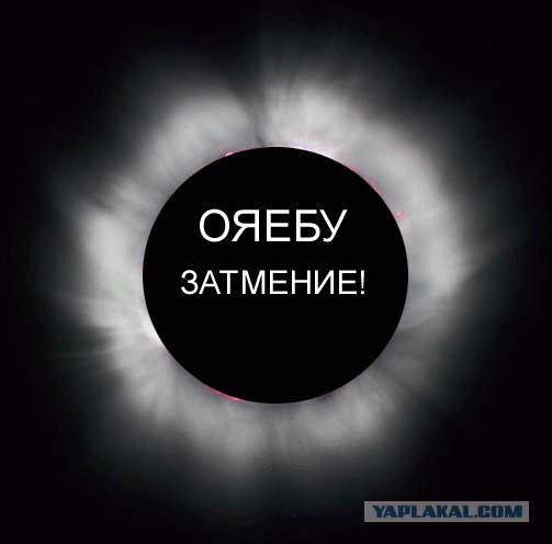 Фотожаба: Затмение 1 августа 2008 (Мы все умрем 2)
