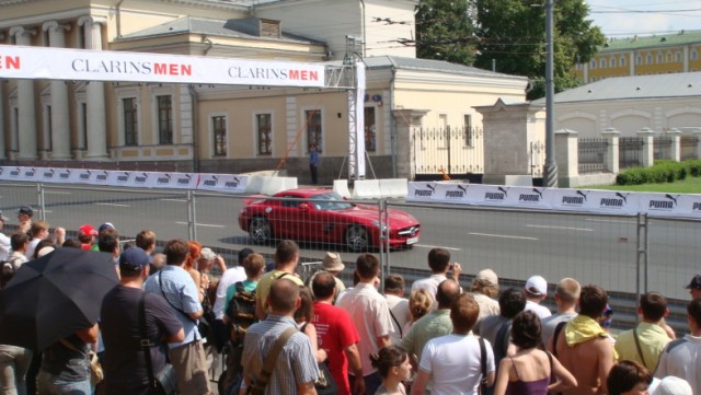Bavaria Moscow City Racing 2010 - заезды и аварии