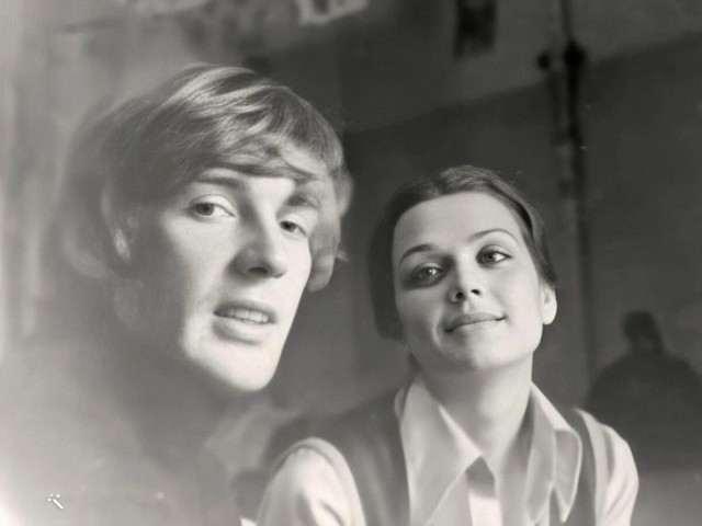 Александр Абдулов и Ирина Алфёрова. 1976 год.