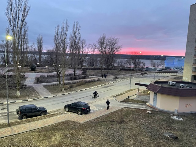 Рассвет. Москва