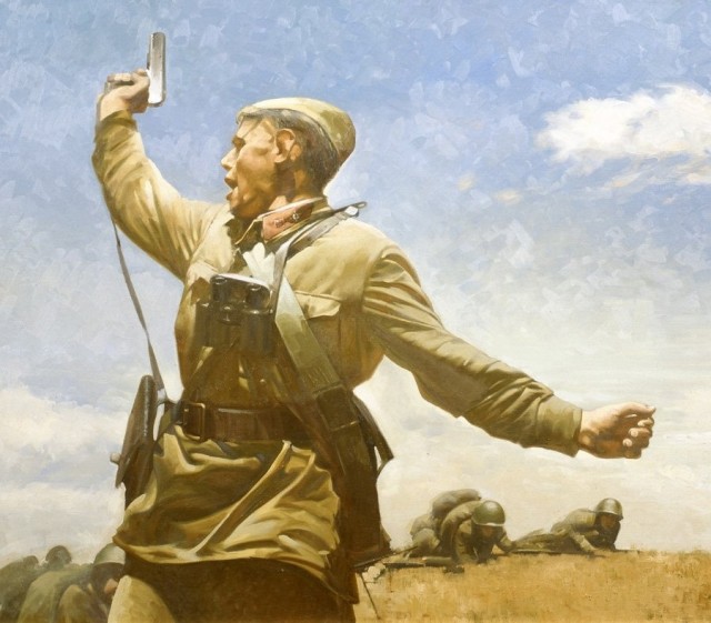 Великая Отечественная война в живописи