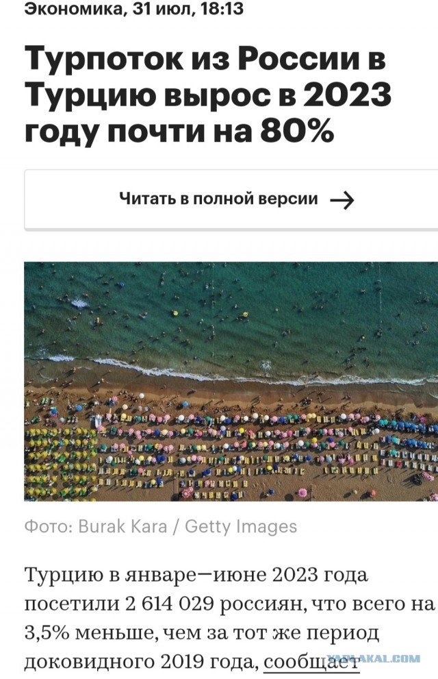 Turizm Guncel: Турецкие курорты страдают от уменьшения турпотока из России
