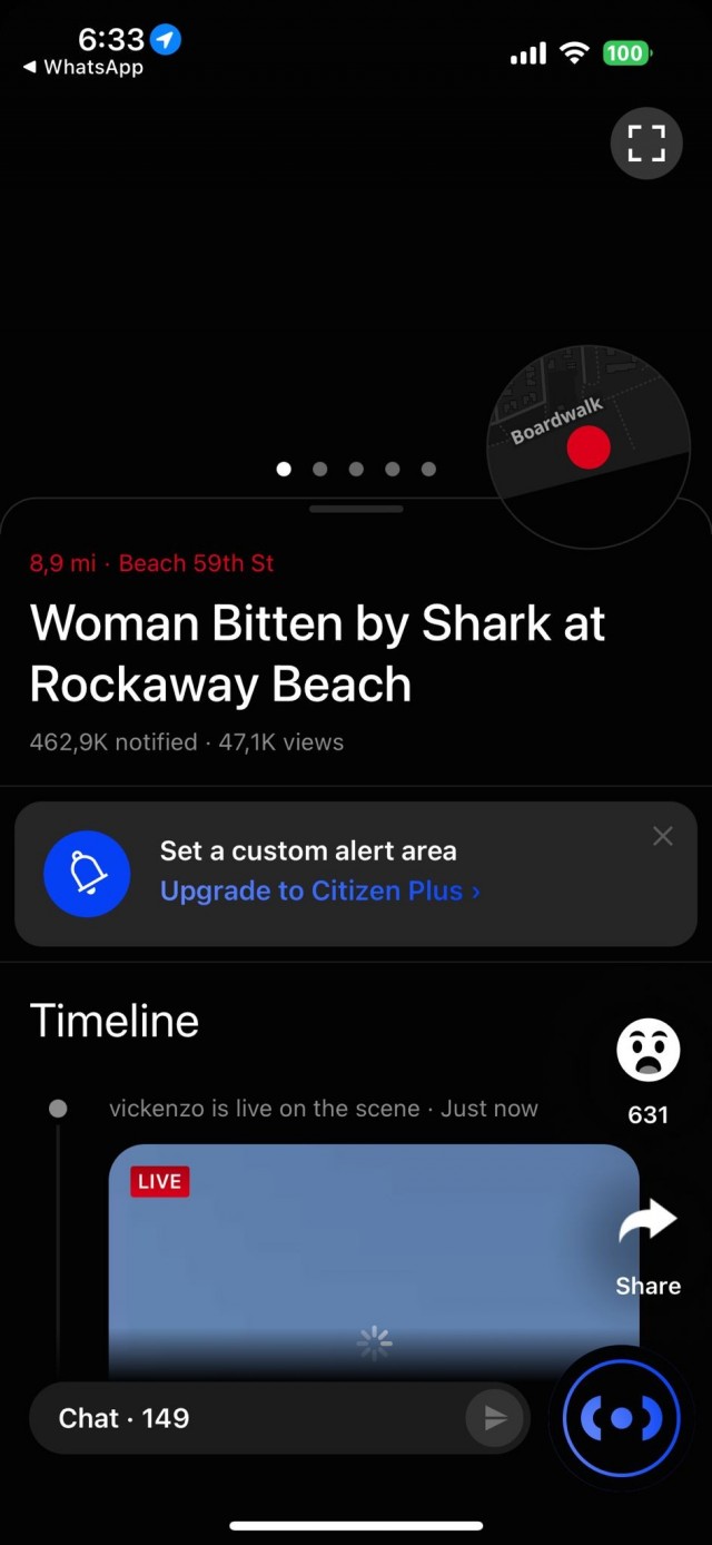 Акула напала на женщину на пляже Rockaway в Нью-Йорке