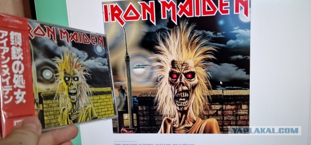 Эдди Хед на обложках Iron Maiden
