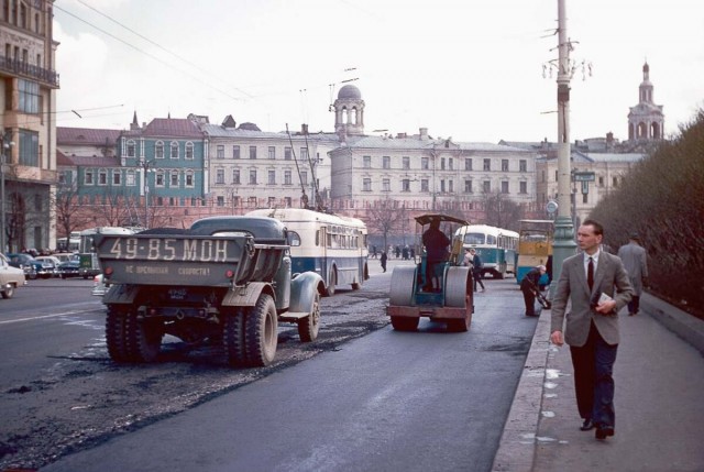 Прогулка по Москве 1960 года