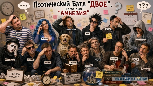 Двое, поэтический батл