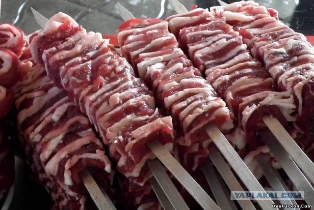 Про вкусный район в ЮКО, Казахстан.