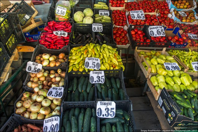 Невероятные цены на продукты в Косово
