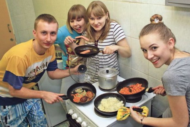 Подборка фоток веселой жизни в студенческих общежитиях