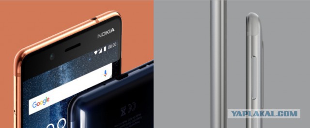 Флагманский смартфон Nokia 8 представлен официально