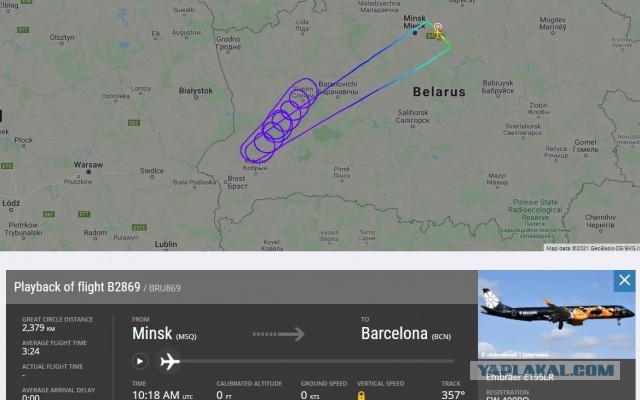 Лукашенко потребовал денег за расследование инцидента с самолетом Ryanair