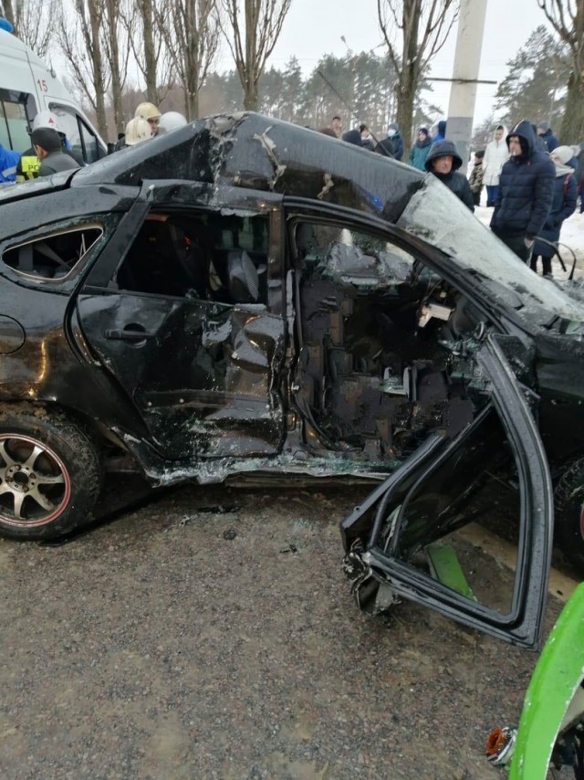 Жуткое ДТП произошло на улице Новосибирской, г.Воронеж