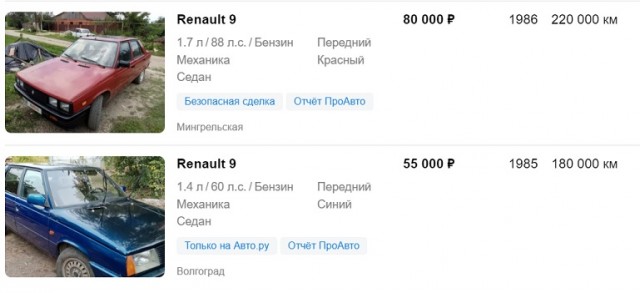 Занятное объявление о продаже авто