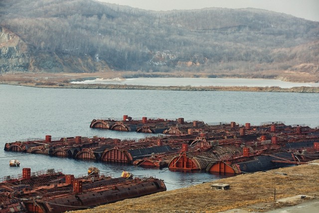 Советский и российский подводный флот на фото