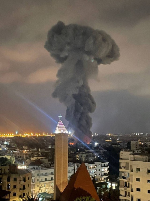 Израиль нанёс авиаудары по Бейруту