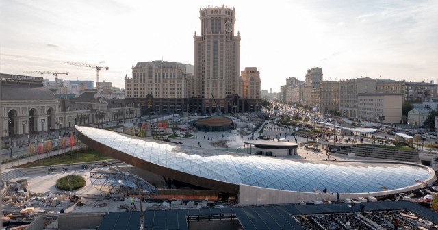 Из московского ТЦ "Павелецкая Плаза" эвакуируют людей
