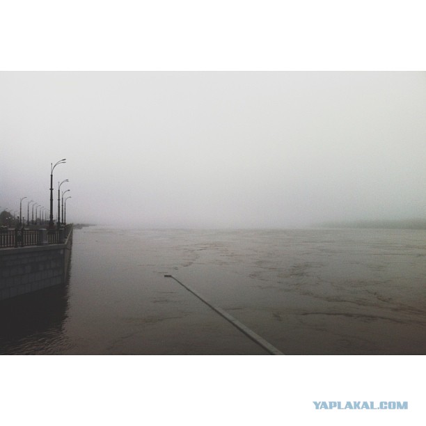 На Благовещенск идет волна?