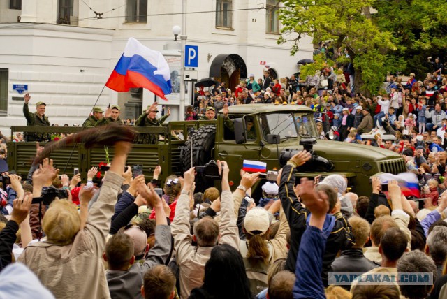 Парад Победы в Севастополе.
