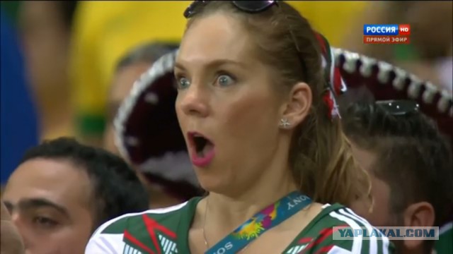 Болельщицы разных стран футбольного чемпионата